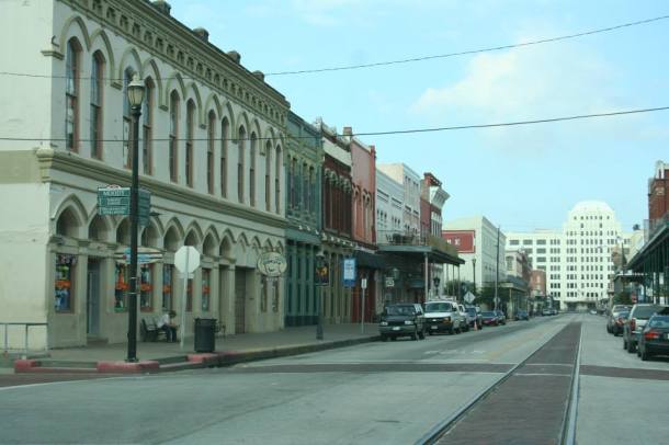 Downtown Galveston