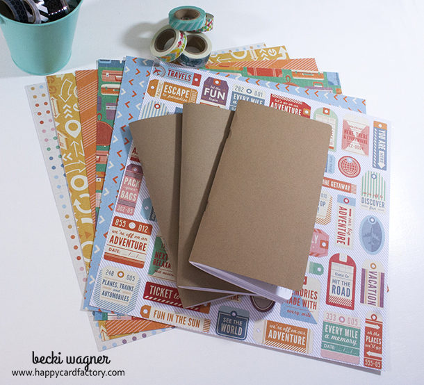 Dress Up Your Traveler's Notebook Inserts!