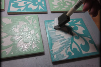 mod podge coasters