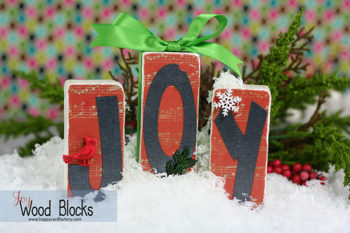 Joy Wood Blocks