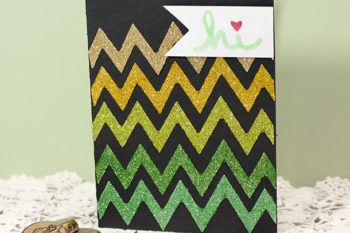 glitter chevron 1