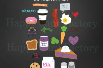 go together graphic stickers