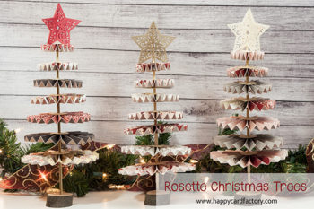 Rosette Christmas Trees 2